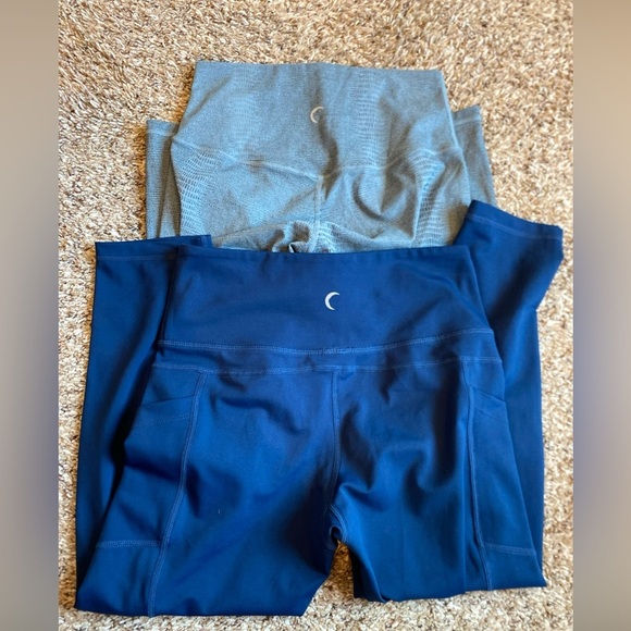 Zyia Leggings Bundle Size 4 Everglades Light N Tight High Rise Blue Teal - Picture 1 of 9